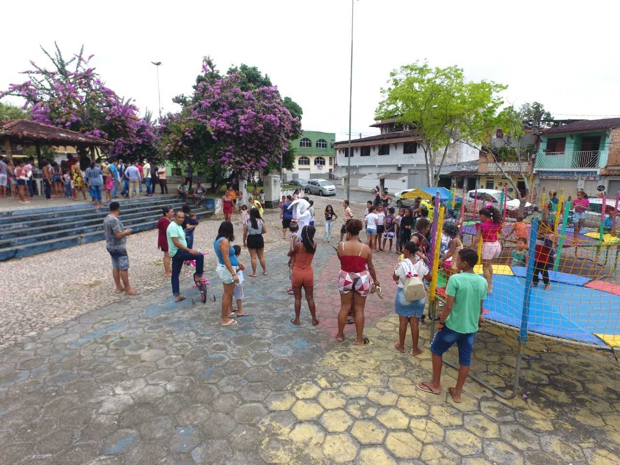 Camacã: Prefeitura leva diversão e alegria para as crianças de Camacã, distritos e povoados
